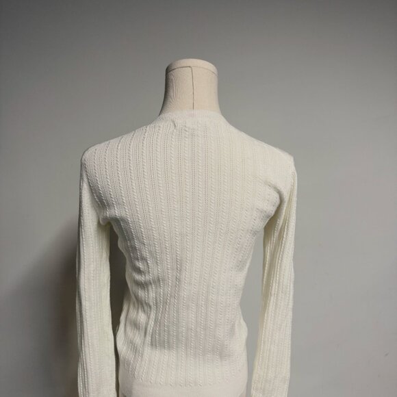 Joe Fresh Off White Pointelle Sweater - Picture 3 of 3